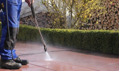 spring exterior facility maintenance